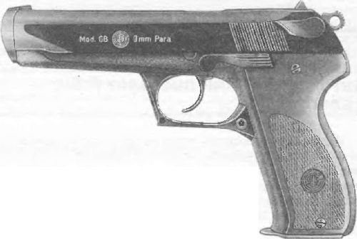 Автоматический пистолет Штайр GB 80, калибр 9 мм