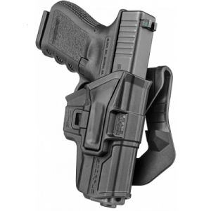 Кобура поворотная для Glock 9 мм (правша), черная [FAB DEFENSE]