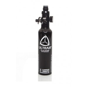 ASG Ultrair HPA tank, 0,2 liter, 13ci, 3000 psi, aluminium, incl. regulator (18776)