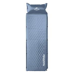 Коврик Naturehike NH15Q002-D надувной с подушкой для сна голубой, бежевый, арт. 6927595782576 [NATUREHIKE]