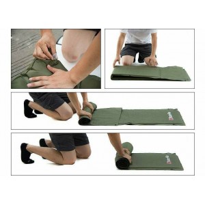 Коврик Naturehike NH15Q002-D надувной с подушкой для сна голубой, бежевый, арт. 6927595782576 [NATUREHIKE]