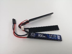 АКБ BlueMAX 11.1V Lipo 1100mAh 20C triple 3x (5.2x21x102)