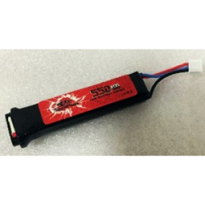 АКБ StormPower 550mAh 7.4V LIPO AEP (для электро пистолетов)