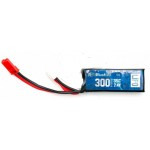 АКБ BlueMAX 300mAh 7.4V Li-Po Battery (JST) for HPA