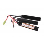 Аккумулятор Li-po 1100H20C mAh 11.1V трехлепестковый 100*20*5 (iPower)