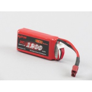 АКБ Kypom LiPo 11.1v 1200mAh 25C Short 