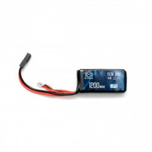 Аккумулятор BlueMAX 11.1V 1200mah 20C mini AN/PEQ или приклад (Li-Po) 17*34*70