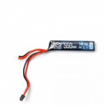 Аккумулятор BlueMAX Micro LiPo 550mAh 7.4V AEP 73*16*13  (пистолетный) Mini-Т РАЗЪЕМ