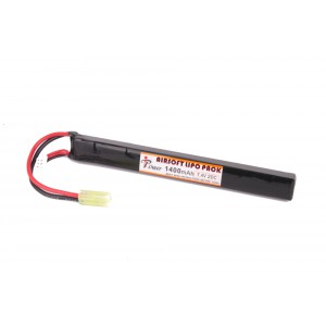 Аккумулятор Li-po 1400H20C mAh 7.4V стик 165*16*17 (iPower)