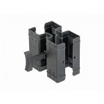 MP5 series magazine doubler - black 