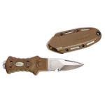 Нож Samish Stiletto Coyote Knif MT, цвет койот, длина лезвия 5 см