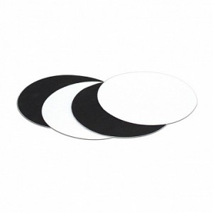 Комплект 4 патча для ремонта одежды "Max 4", материал: Tenacious Tape, черные - 2 шт., прозрачные - 2шт, диаметр 7,6 см