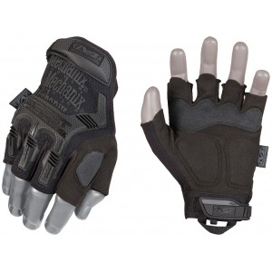 Перчатки Mechanix Tactical M-Pact Fingerless Covert, полпальца | цвет черный | (MFL-55)