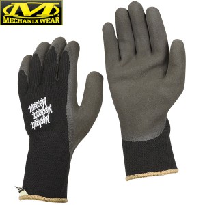 Перчатки Mechanix Thermal Dip с влагозащитным, нескользящим покрытием  ладоней (MCW-KD-BK-GR)