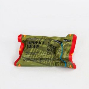 Бандаж эластичный BLOODPACK-K 4 дюйма (10 см) с каолиновым бинтом, арт. BLDPK4-K-LEAF [LEAF]