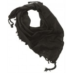 MilTec шарф шемаг черный хлопок 110*110 см