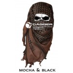 АРАФАТКА Tactical Shemagh Mokko/Black код DAGGER DI-9005