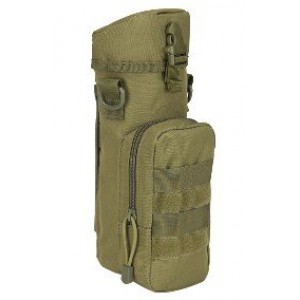 ПОДСУМОК Molle под 1л бутылку с плечевым ремнем 25x9cm(BK,OD,TAN)