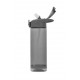 Бутылка для воды THEROPOD TP-23 0.75L, тритан, цвет прозрачно-чёрный, арт. TP-23-750-B