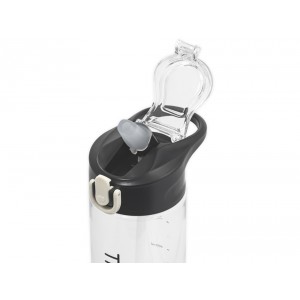 Бутылка для воды THEROPOD TP-23 0.75L, тритан, цвет прозрачно-чёрный, арт. TP-23-750-CL