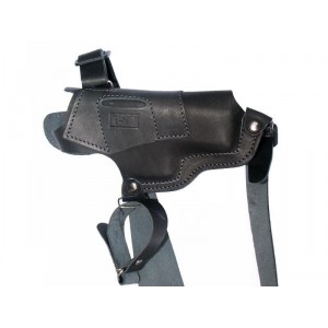 PlayTech Кобура кожаная плечевая и на ремень для Glock