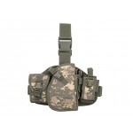 ACM Tactical Molle Leg Panel with holster ACU