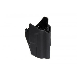 Tactical holster for G17L replicas with flashlight - black [FMA]