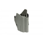 Tactical holster for G17 replicas with flashlight - Foliage Green [FMA]