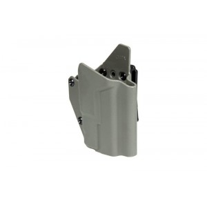 Tactical holster for G17 replicas with flashlight - Foliage Green [FMA]