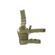 2-Ways Carrying Type Tactical Drop Leg Holster: Multicam/ Black/ Coyote/ Olive/ Black multicam [8FIELDS] 