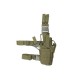 2-Ways Carrying Type Tactical Drop Leg Holster: Multicam/ Black/ Coyote/ Olive/ Black multicam [8FIELDS] 