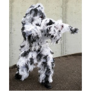 MilTec маскировочный огнеупорный костюм из 4-х частей зимний M/L