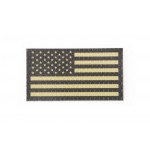 IR patch - USA Flag left - tan