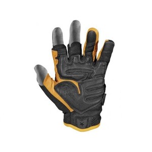 Перчатки Mechanix CG Framer, полпальца | цвет черный-охра | (CG27-75-BLK-OR)