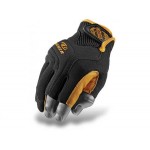 Перчатки Mechanix CG Framer, полпальца | цвет черный-охра | (CG27-75-BLK-OR)