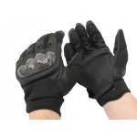 8FIELDS Military Combat Gloves mod. IV (Size M) - Black