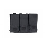 ACM Magazine pouch for 3 mag. M4/AK BLACK