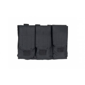 ACM Magazine pouch for 3 mag. M4/AK BLACK