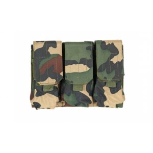 ACM Magazine pouch for 3 mag. M4/AK Woodland