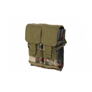ACM Double pouch for two G36/AK-74 or four M4 magazines – flecktarn
