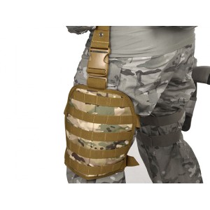 8FIELDS Tactical drop leg molle panel - Black