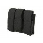 8FIELDS Triple 40MM Grenade Pouch - Black