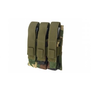 ACM Magazine triple pouch for MP5 Woodland