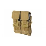 ACM Double pouch for four M4/M16/AK-74 magazines – coyote