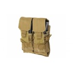 ACM Double pouch for four M4/M16/AK-74 magazines – coyote