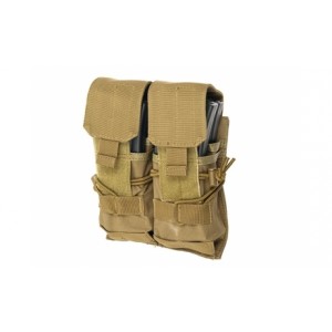 ACM Double pouch for four M4/M16/AK-74 magazines – coyote