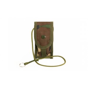 ACM Tactical pouch with sling for knife - woodland