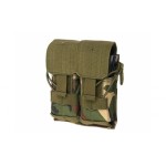 ACM Double pouch for two G36/AK-74 or four M4 magazines – woodland