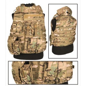 MilTec Replica of Interceptor Body Armour - Multicamo