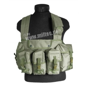 MilTec Chest Rigg AK 6 карманов (Olive)